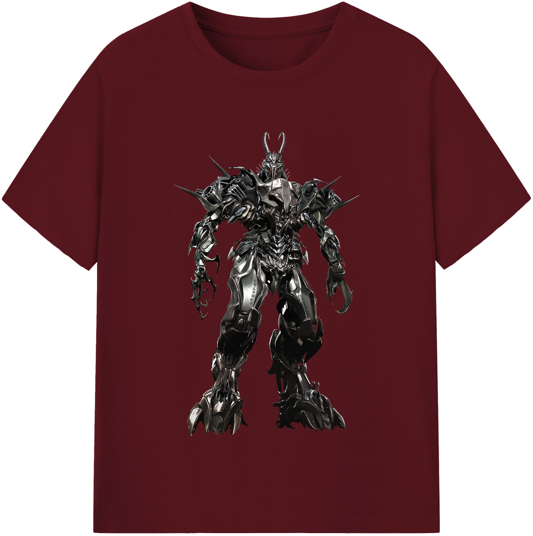 （画像用） Transformers トランスフォーマー 綿100％半袖Tシャツ（フロントプリント）